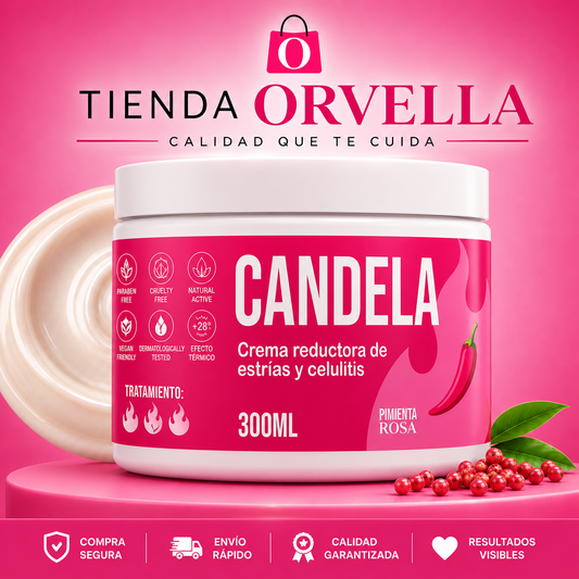 Crema Reductora de Estrías y Celulitis CANDELA